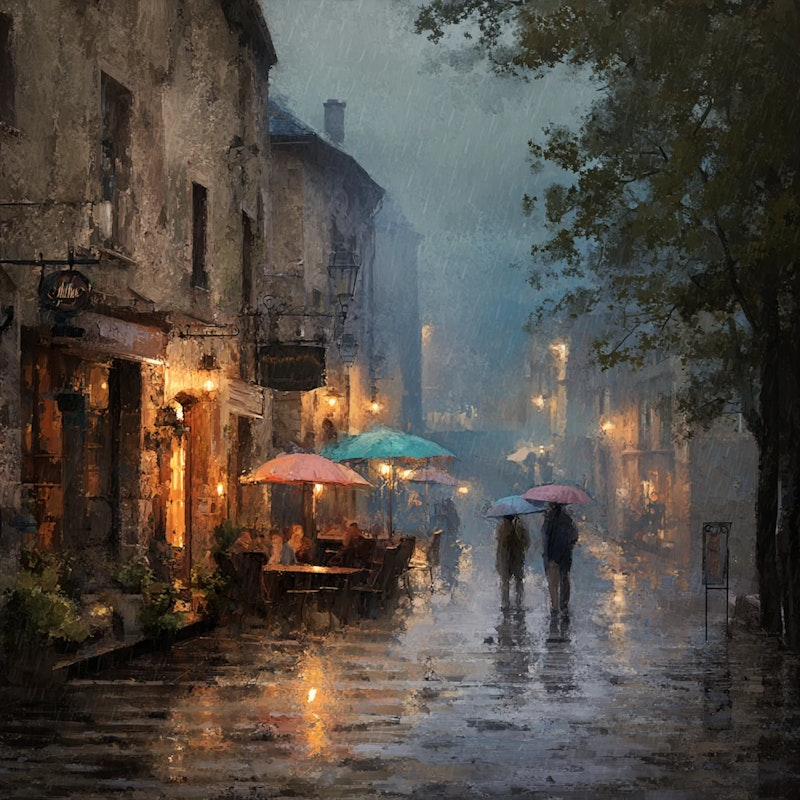 Tiny Rain, Gentle Town